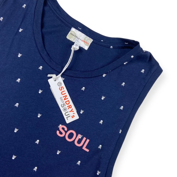 Soul Cycle x Sundry Skull Tank Top - Picture 3 of 7